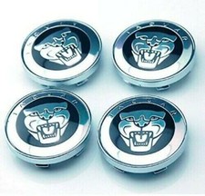 4 x 60mm Für Jaguar Schwarz