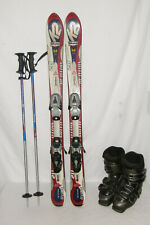 K2 " MOTO " SKI JUNIOR ALLROUND CARVER 112 CM + SKISCHUHE GR.: 36 IM SET