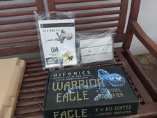 + Hifonics Amp Warrior Eagle 4x80W +