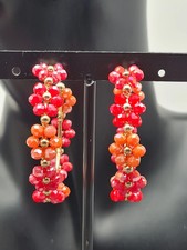 Biba Creolen mit Rot und