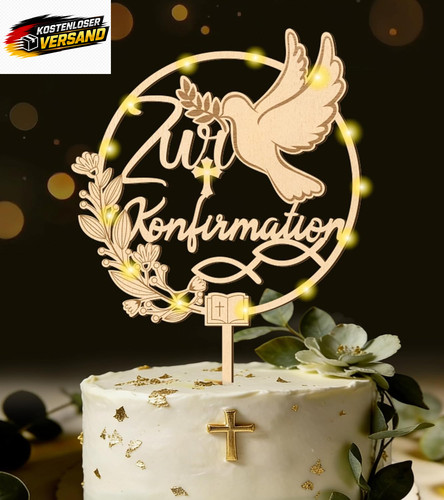 Tortendeko konfirmation deko - tortendeko,