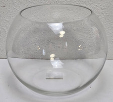 WGV Bubble Bowl Glasvase Ø 20 cm – Heavy Base, ca. 14,5 cm hoch (0077 A3)