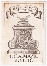 Exlibris Johann Mayr -