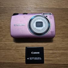 Digitalkamera Canon PowerShot A3200 IS Pink Getestet Funktioniert Zustand Ok Kam