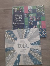 Designpapier Motivpapier Blöcke Weihnachtsmotive (42 Blätter) 30,5×30,5 Basteln