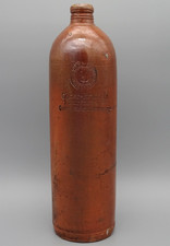 Steinzeug/ Steingut: Tonflasche Selzer Brunnen Laurenze & Cie Grosskarben Hessen