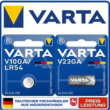 VARTA V23 GA A23 23GA MN21 12V V10GA Knopfzellen Batterien aus 2025 + MHD 2028