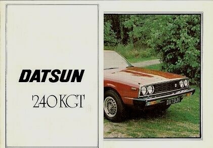 Datsun skyline 240k coupe - datsun, gt