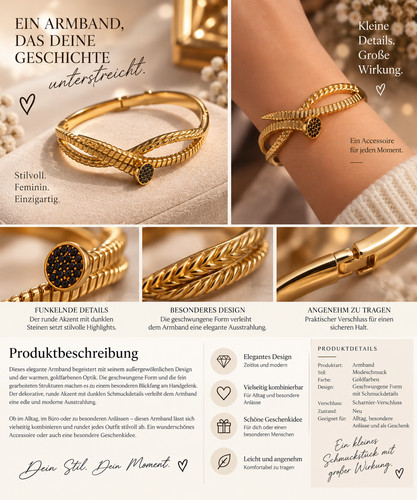 Elegantes armband - elegantes, –