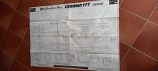Bauplan und RC Einbauplan Cessna 177 Cardinal Nr. 4633 Graupner von 1964