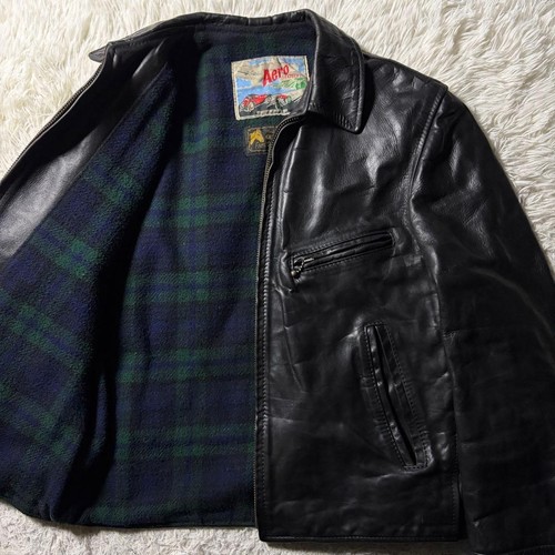Aero leder lederjacke - aero, größe