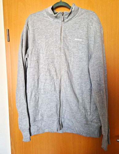 Reebok herren sweatshirt - sweatshirt, grau