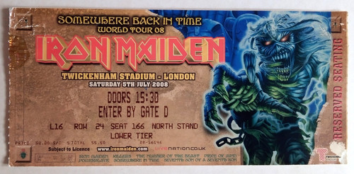 Iron maiden somewhere back in - iron,