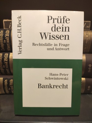 Bankrecht prüfe dein - bankrecht,