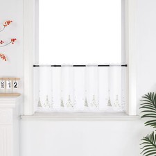 Transparent Scheibengardine