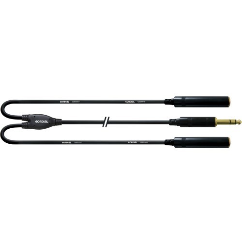 Cordial klinke 3mm stereo - 6,3mm, /