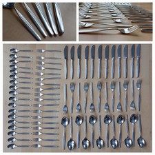 WMF HEIDELBERG Besteck -  Silber 90 - 12 Personen -  72 Teile - 18 x Kaffee 