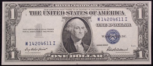 Usa one dollar - 1935, f