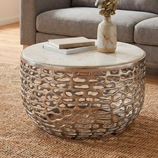 Design Metall Couchtisch mit