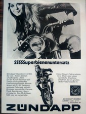 Zündapp KS 50 Sport Werbung 1970