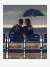 Jack Vettriano - verschiedene Motive 2, auf Elfenbeinkarton, 30 x 40 cm