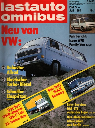 Zeitschrift lastauto omnibus - lastauto,