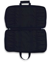 Dick Kochtasche Messertasche, Textilstoff, 3 große Fächer, Mappe für 34 Messer