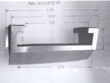 Balg Y MH1000, 900C, 700C oben Maho Fräsmaschine