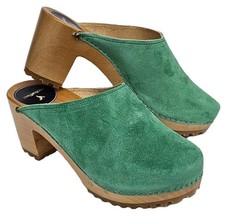 Moderne High Heels HOLZ CLOGS