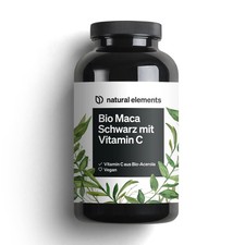 Bio Maca Schwarz Kapseln - 180