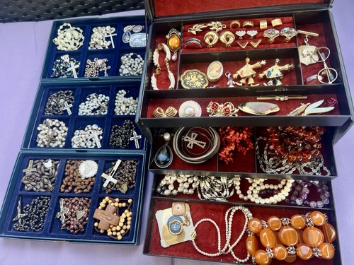 Modeschmuck konvolut vintage - modeschmuck,