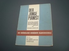 Klavier Notenschule:  Der junge Pianist - Praktischer Lehrgang- Fingerübungen...