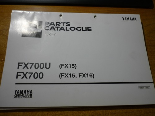 Yamaha parts catalogue - yamaha,