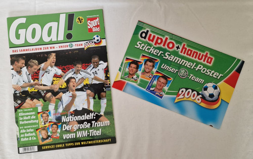 Goal ferrero sammelalbum - goal!, ferrero-sammelalbum