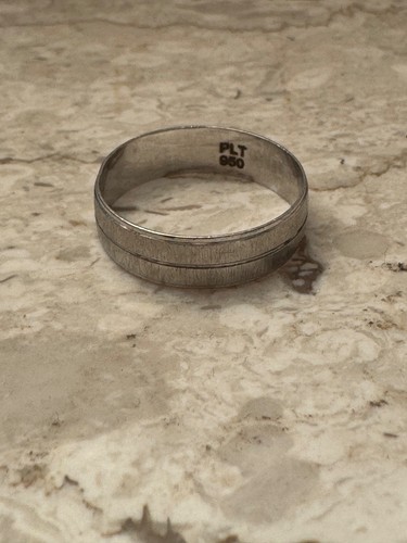 Platin ring 950er - ring,