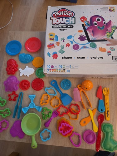 Play doh touch shape - touch,