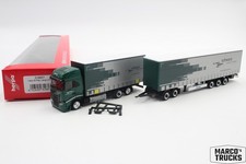 Herpa Iveco S-Way Hängerzug "Spedition Schwarz" Nr. 319607 1/87 /HN4041