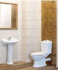 Waschbecken Keramik Retro