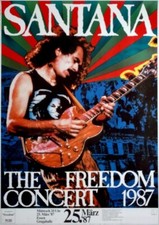 Santana 1987 plakat - 1987, in