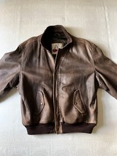 Büffel-Lederjacke, Größe 54