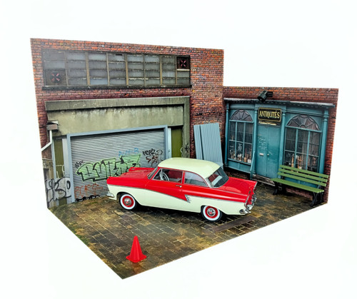 Antiker laden garage - &,