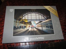 Puzzle you 48 Teile Bahnhof, Lokomotive, Zug, Eisenbahn