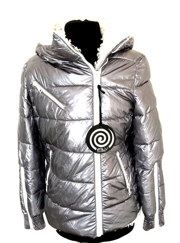Fly steppjacke silber m - silber,