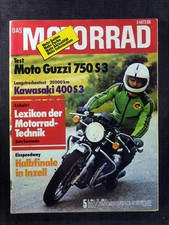 Motorrad - März/1976 - Moto Guzzi 750 S3 - Kawasaki 400 S3