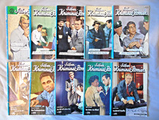 Silber Kriminal Roman Hefte  ...  10 alte Romane aus dem Zauberkreis Verlag