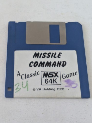 Missile command msx 1988 - msx,