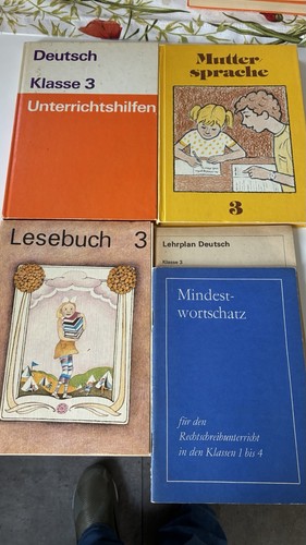 Ddr lehrbücher deutsch - deutsch, klasse