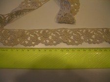 4,15 m Borte Spitze Band alte Spitzenborte für historische Kostüme