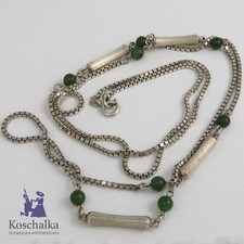 Vintage Silberkette mit echten