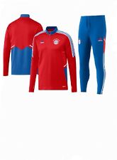 Adidas Originals FC Bayern München Trainingsanzug , Rot/Blau , EUR XL , Neu 